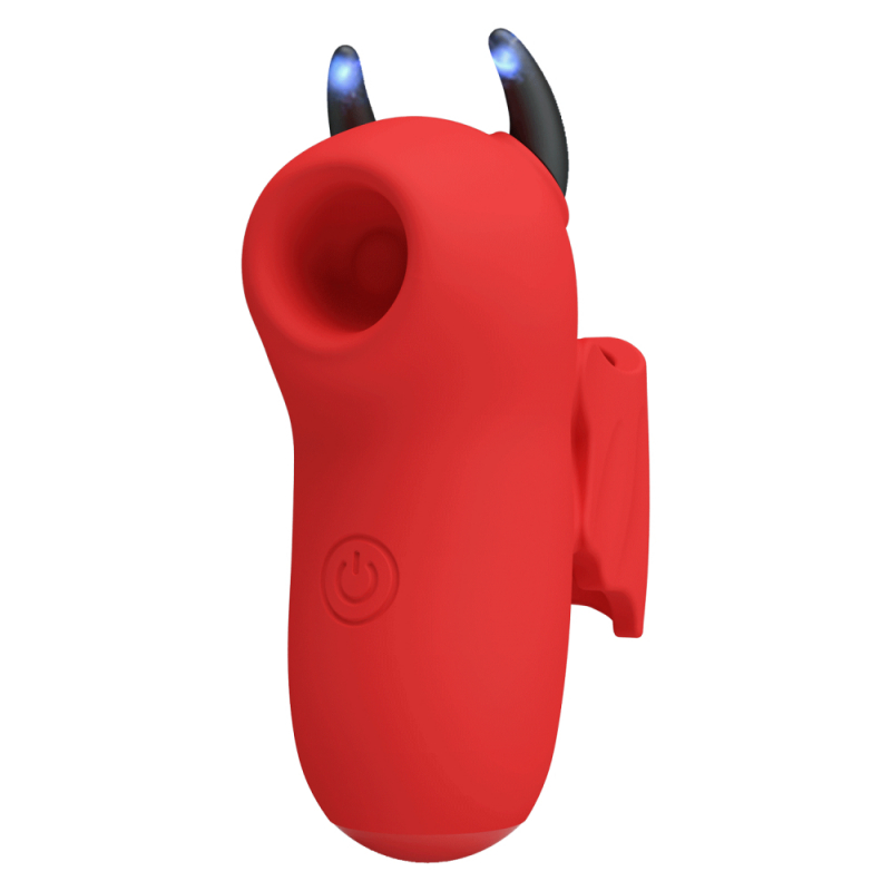 Вакуумный стимулятор на палец "Pretty Love Magic Devil" чертенок 